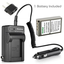BLS-5 Battery or Travel Charger for OM-D E-M10, E-M10 Mark II, E-M10 Mark III