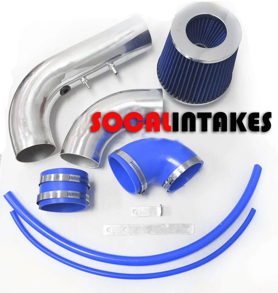 Kit de admisión de aire azul y filtro para Pontiac Sunfire 2002-2005 2,2 L L4 Foto 3 de 3