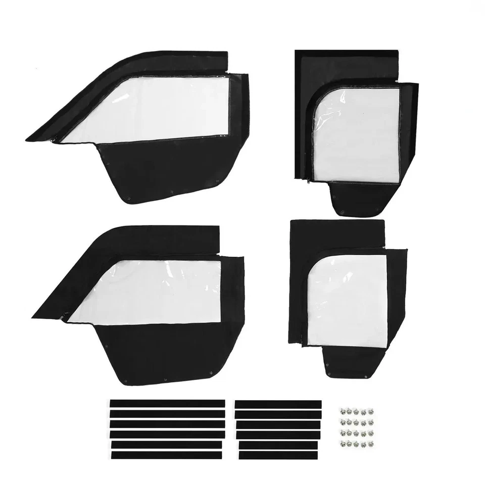 Para Can-Am Defender Max HD8 4 puertas superiores medio blandas 2017 2018 19 20 21 22 Foto 2 de 4