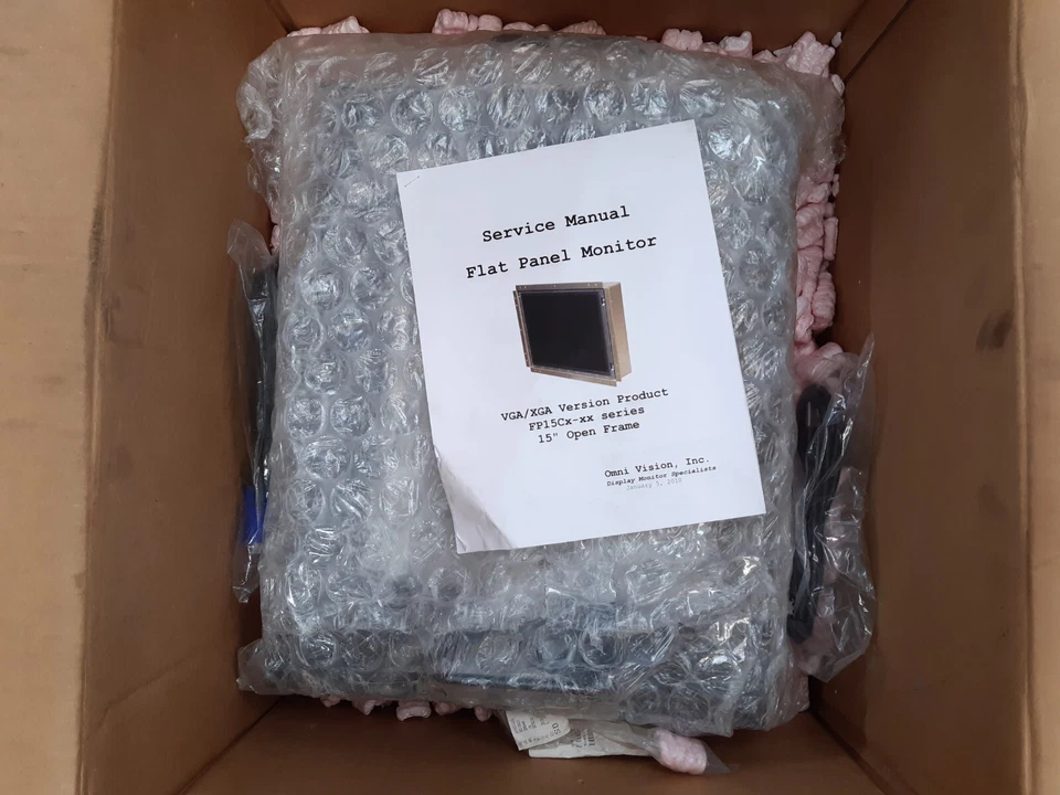 Monitor plano Omni Vision FP15C4G0-01-R3 Foto 3 de 4