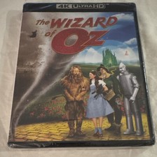 The Wizard Of Oz (4K UHD Blu-ray, 2019) Sealed Judy Garland (1939)