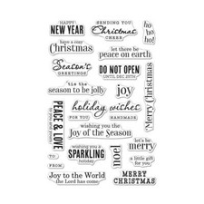 Hero Arts Clear Stamps - Christmas Messages