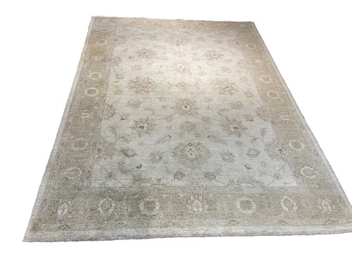 Original Ziegler Farahan Exklusiv Grau/Beige 290x215 Handgeknüpfte - Bild 8 von 17