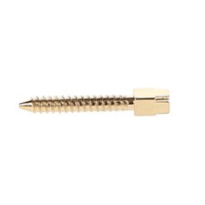 House Brand Dentistry 400013 HSB Gold Plated Screw Posts L4 #4 Long 11.8mm 12/Pk