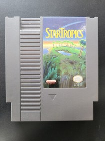 Startropics (Nintendo Entertainment System, NES, 2000) Authentic!