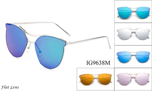 Venta al por mayor de gafas de sol a granel con marco de metal de moda 12-120 pares para mujeres, adolescentes - Imagen 16 de 24
