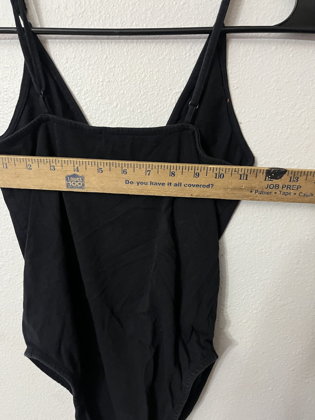 Divided H&M Womens Black V Neck Bodysuit One Piece - Size Small Good Condition image 5
