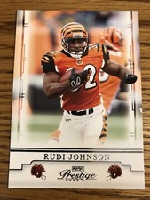 Rudi Johnson 2008 Playoff Prestige Bengals Card #20 *3565*