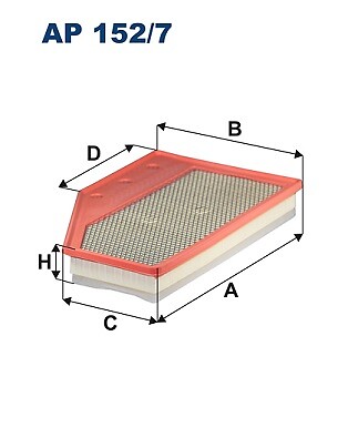 FILTRON AP 152/7 LUFTFILTER FÜR CADILLAC OPEL VAUXHALL