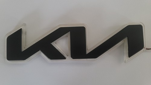 NEW Kia Logo OEM 2way LED Emblem  Front & Rear  MATT BLACK  PICANTO 22 23+ - Bild 47 von 78