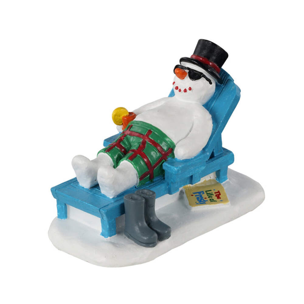Relaxing Snowman | eBay