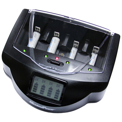 MaximalPower FC999 Universal Charger Alk Ni-MH Ni-CD AA AAA AAAA C D 9V Battery