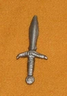 vintage G.I. GI JOE gijoe SERPENTOR DAGGER KNIFE weapon part FREE SHIP