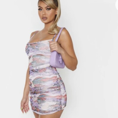 strappy bodycon dress Black Bandage Elegant Sexy Strappy Bodycon Dress Black / L main image 1