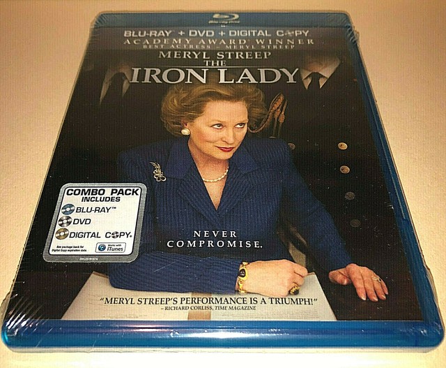 IRON LADY Blu-Ray DVD Meryl Streep THATCHER Olivia Coleman ...