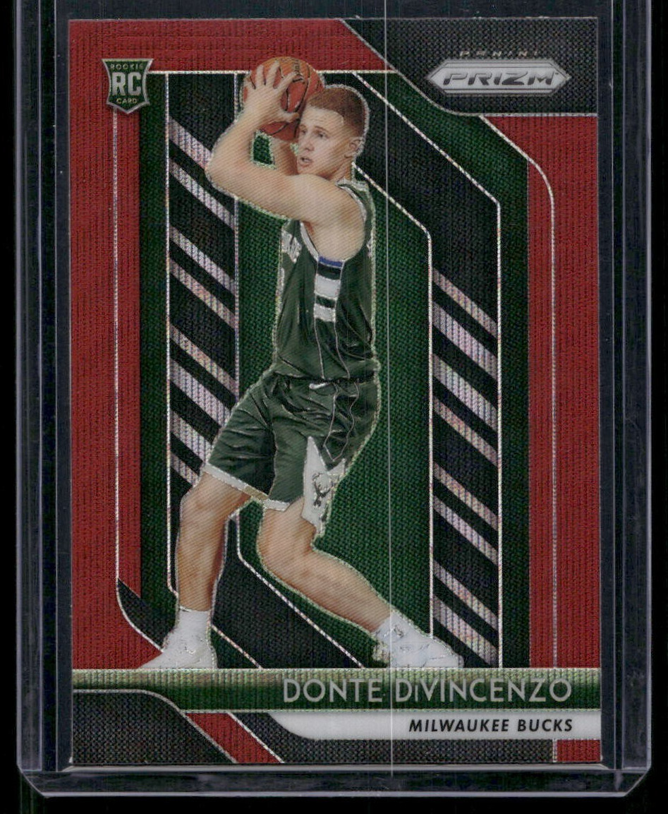 2018-19 Panini Prizm Donte DiVincenzo#246 - Rookie Ruby Wave