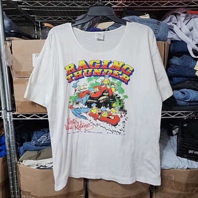 Vintage 90s Racing Thunder White Water Rafting Far North Queensland Australia