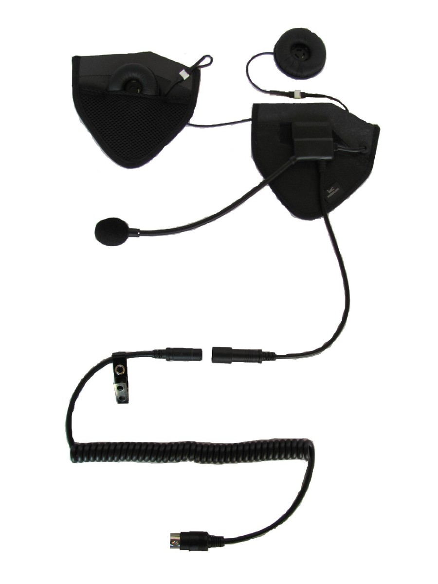 IMC Motorcom Half-helmet Headset for Pin Harley Davidson Audio