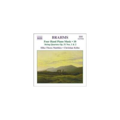 BRAHMS/MATTHIES/KOHN: FOUR HAND PIANO 10 - CD