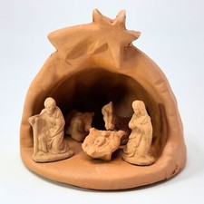 Toocook Presepe in Miniatura 68G8 Realizzato a Mano in Ceramica Artigianale
