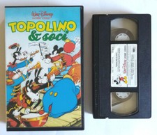 Vhs Topolino & Soci Walt Disney Film Animazione Cartoons Cartoni Ita Video(V125)