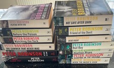 13 Peter Robinson Books Abattoir Blues Before The Poison Bad Boy Not Dark Yet ….