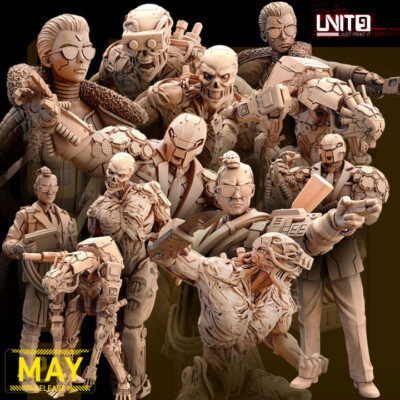 UNIT9 Mai 2024 Release - Fusion Breed the Micromachine Corp. Experimente 32mm
