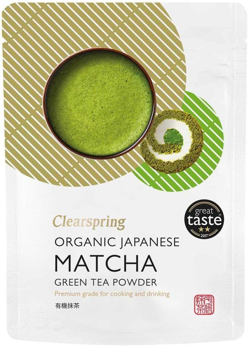 Clearspring Japanese Organic Matcha Green Tea Premium Grade 40g