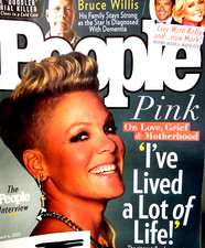 PEOPLE MAGAZINE March 6, 2023 PINK LOVE GRIED & MOTHERHOOD Bruce Willis Dementia PEOPLE MAGAZINE March 6, 2023 PINK LOVE GRIED & MOTHERHOOD Bruce Willis Dementia