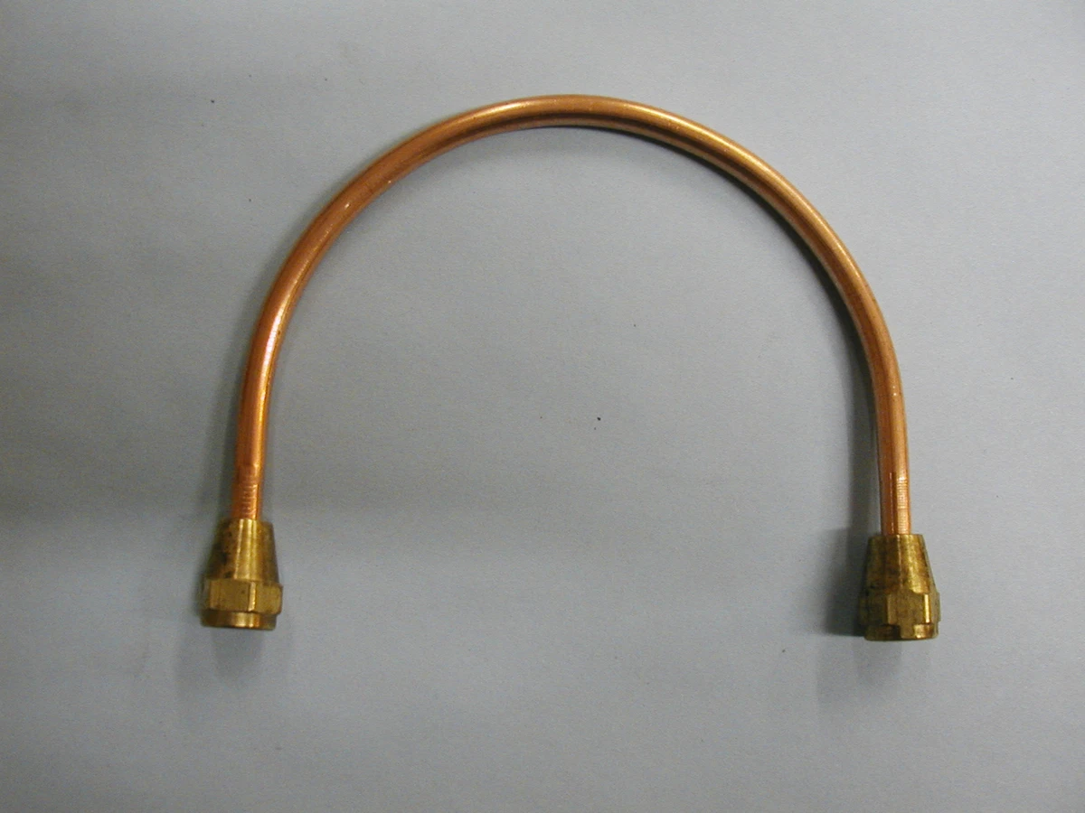 Oil Burner Nozzle Jet Line 3/16 x 8 for Suntec or Webster Std Flare  Fitting | eBay