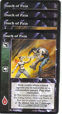 Touch of Pain x4 SoC Jyhad VTES