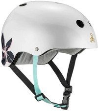 Triple Eight Certified Sweatsaver Skate Helm (XS-S|Floral)