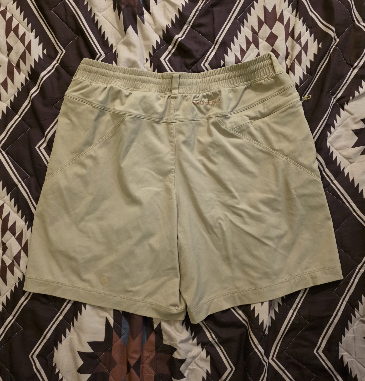 Birddogs Shorts Classic 6" Inseam Khaki Unlined Performance Stretch Mens Size XL