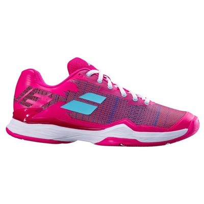 Babolat Women's Jet Mach 1 AC Tennis Shoes (Purple/Blue Pastel) - 6.0