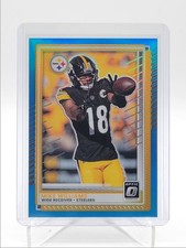 MIKE WILLIAMS 2025 DONRUSS OPTIC AQUA PRIZM PITTSBURGH STEELERS /349 Q4705