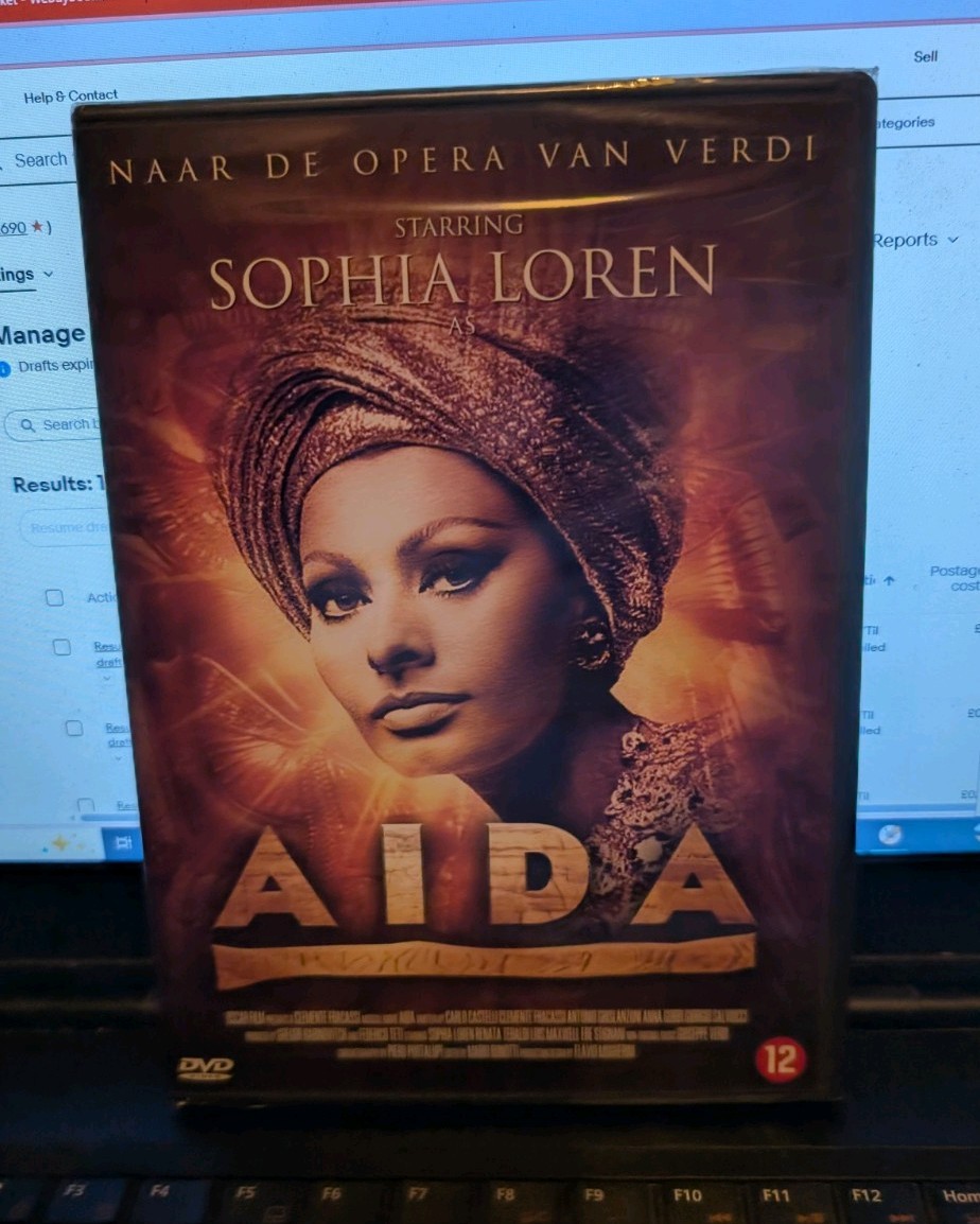NAAR DE OPERA VAN VERDI - AIDA DVD NEW AND SEALED (B4)
