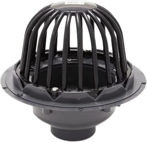 ProFlo PF42871 4" PVC Roof Drain with Plastic Dome - N/A 4, No Finish  - Picture 2 of 3