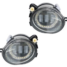 Set LED Nebelscheinwerfer schwarz klar passt kompatibel mit alle BMW 3er E46  98