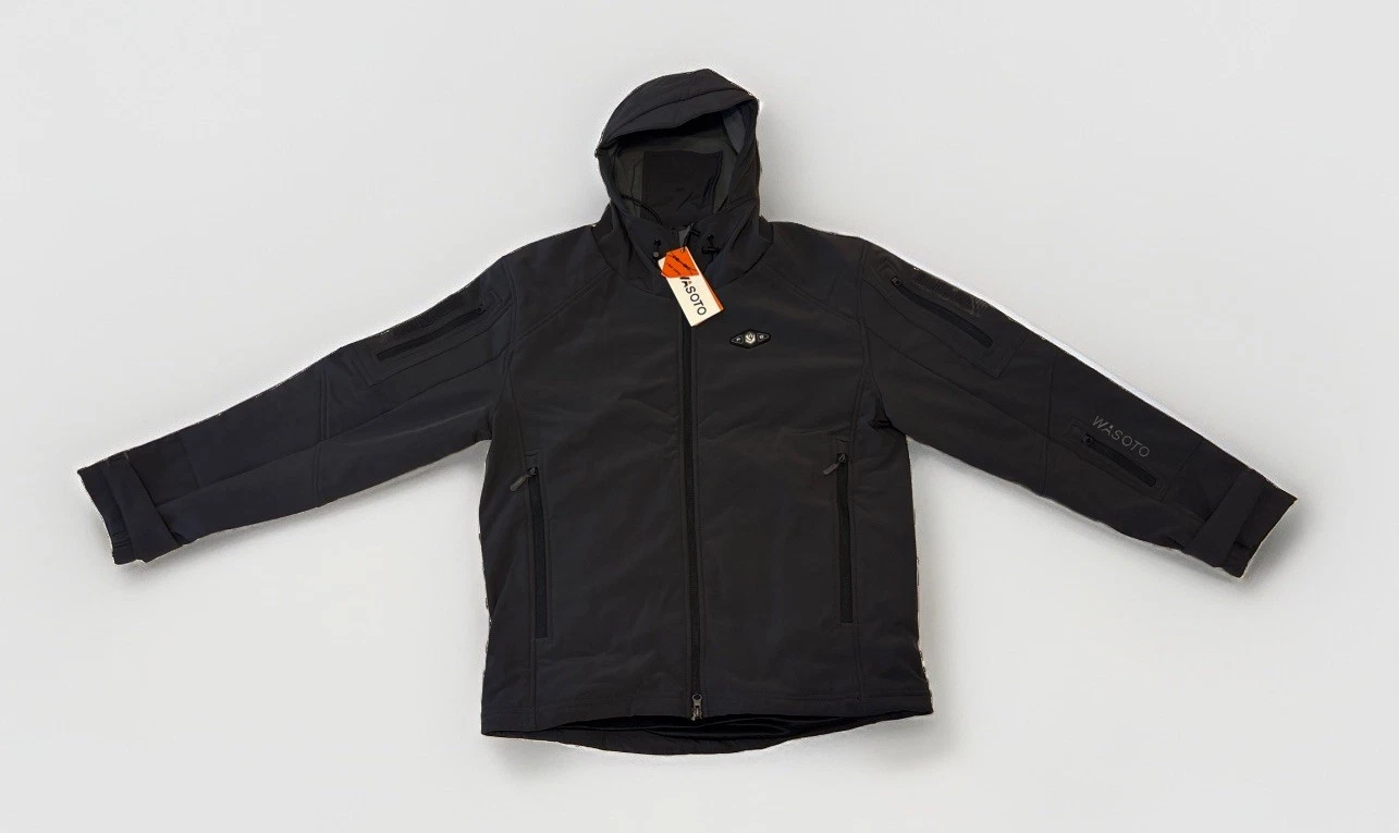 Wasoto - GRAY Heated & Hooded Zip Up Jacket - Adult LARGE - Brand New - Heated - product detail image 2
