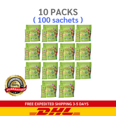 10x Yaaleeyah Double Mixed Chloro Fiber Detox Veggies & Fruits By Thanya 150g.
