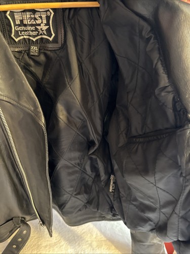 RARA giacca moto biker AQUILA RIALZATA vintage prima vera pelle tg. XXL - Foto 4 di 8