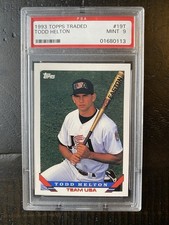 1993 Topps Traded - Todd Helton #19T (RC) PSA 9 Colorado Rockies HOF 