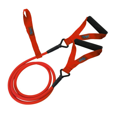 TYRON Latex-Zugseil mit Griffen (mittlerer Widerstand)