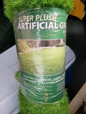 6ft X  8ft Artificial Fake Grass Rug Garden Landscape Lawn Carpet Mat