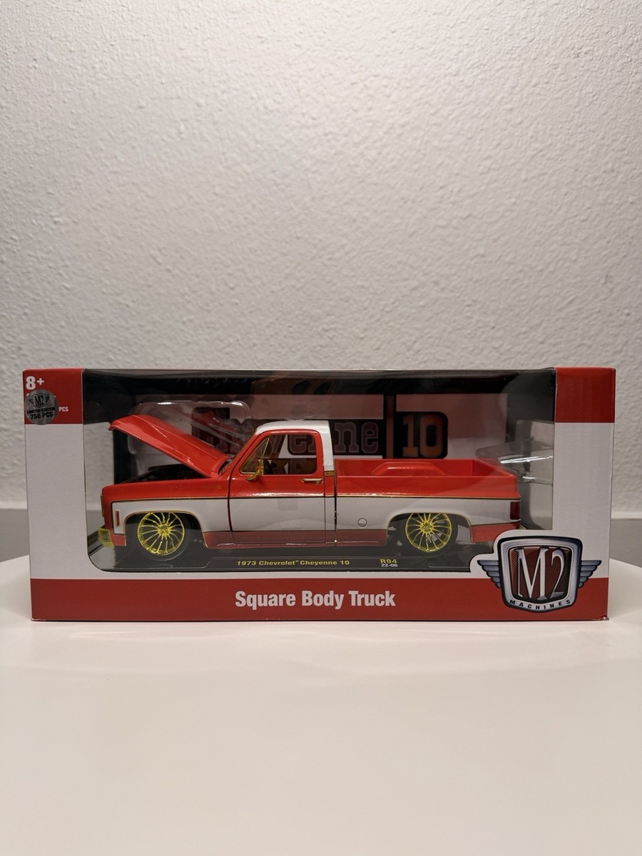 Machines 1973 Chevrolet Cheyenne 10 Square Body Truck Chase 1 of