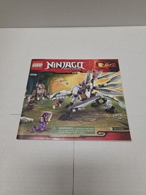 LEGO Ninjago Titanium Dragon 70748 Complete Set w/Box & Minifigures