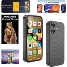 Global 4G LTE MINI Smartphone Android 12 Phone Small Mobile WIFI GPS UNIWA Q333