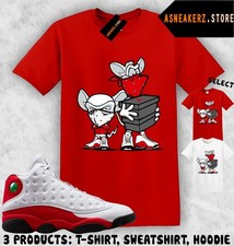 T-shirt maglietta abbinata AJ 13 Chicago 2026 da abbinare sneakerhead heist