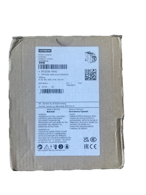 Siemens 3RT2038-1KB40 3p 80a Contactor W/ 24vdc Coil - NEW IN STOCK - USA STOCK