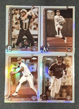 2025 Topps Chrome SEPIA REFRACTORS with Rookies You Pick